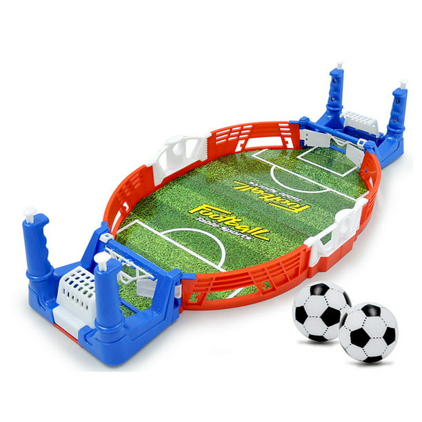 Juego de fútbol de mesa para niños, juego educativo portátil de fútbol con  pelota y guardián de puntuación, mini mesa de fútbol para adultos y niños