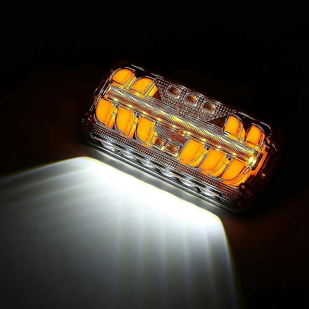 Luces Led para remolque, luces de posición laterales de 12-24v, luces  traseras para remolque, 4 Uds.