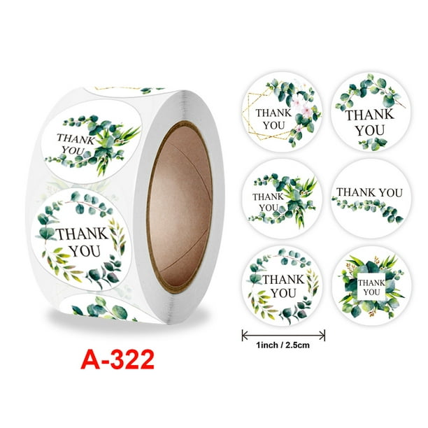 4 cms Etiquetas Personalizadas Rollo Adhesivo Stiker
