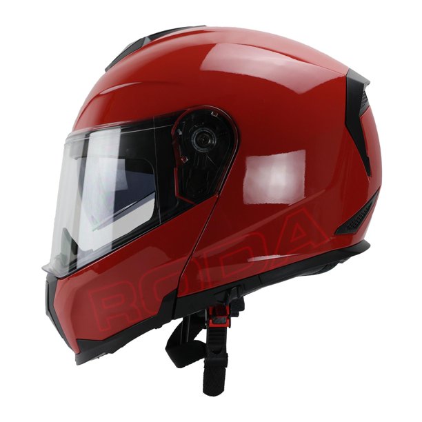 Casco Roda Revenge Negro Mate Con Bluetooth Certificado Dot