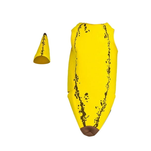 Divertido Disfraz De Plátano Para Halloween Para Adulto