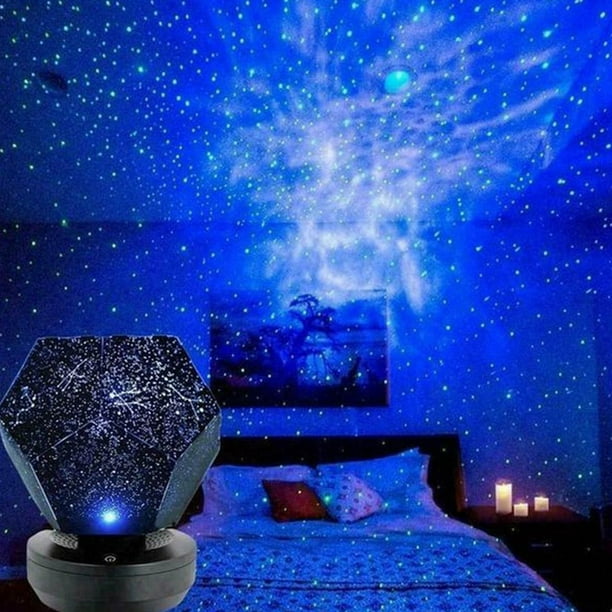 Lampara proyector de estrellas luz nocturna – Eiron Importaciones