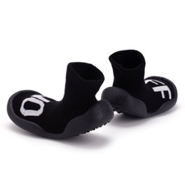  Bearbay Calcetines antideslizantes con suela de goma para bebé,  zapatos y zapatillas de deporte, regalos para recién nacidos, niños y  niñas, Af-39 Negro : Ropa, Zapatos y Joyería