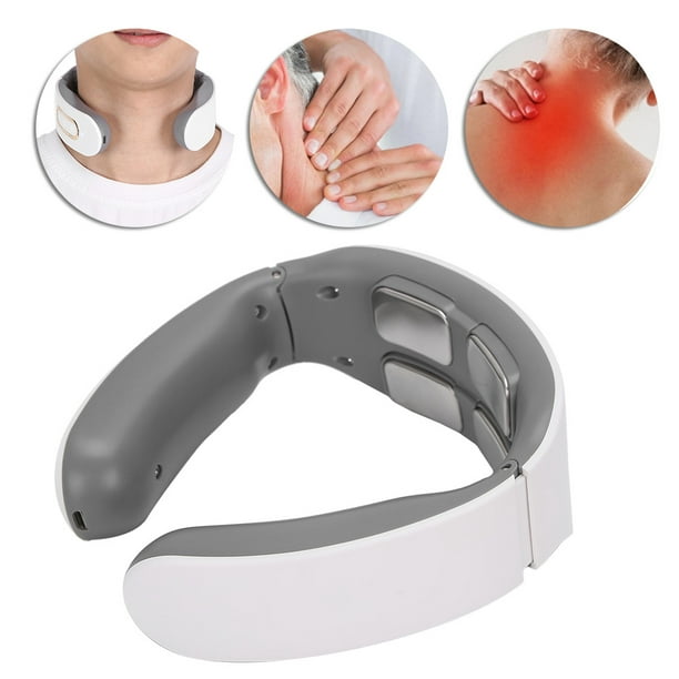JICHAMOXY Masajeador eléctrico de cuello de pulso con calor para aliviar el  dolor, apto para FSA o H…Ver más JICHAMOXY Masajeador eléctrico de cuello