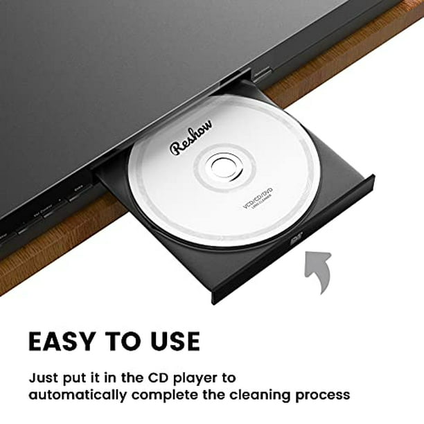 Disco Limpiador de CD Reshow para Reproductor de CD - Juego de Limpiez