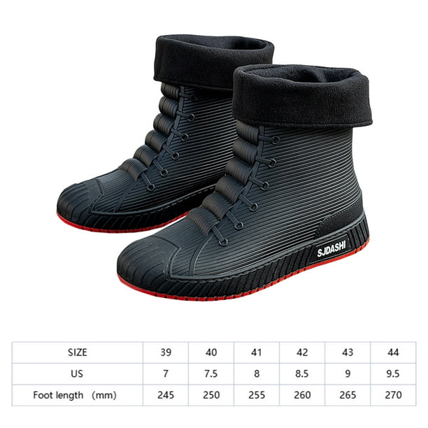  Lumberjack - Zapatillas de lluvia para hombre, negro : Ropa,  Zapatos y Joyería