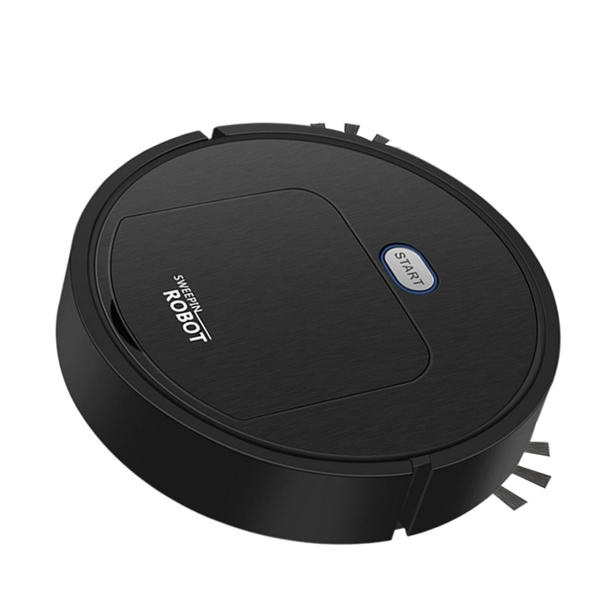Robot Aspirador Barredora eléctrica doméstica de bajo ruido ultrafina para  limpieza del hogar (gris negro) Wdftyju Libre de BPA