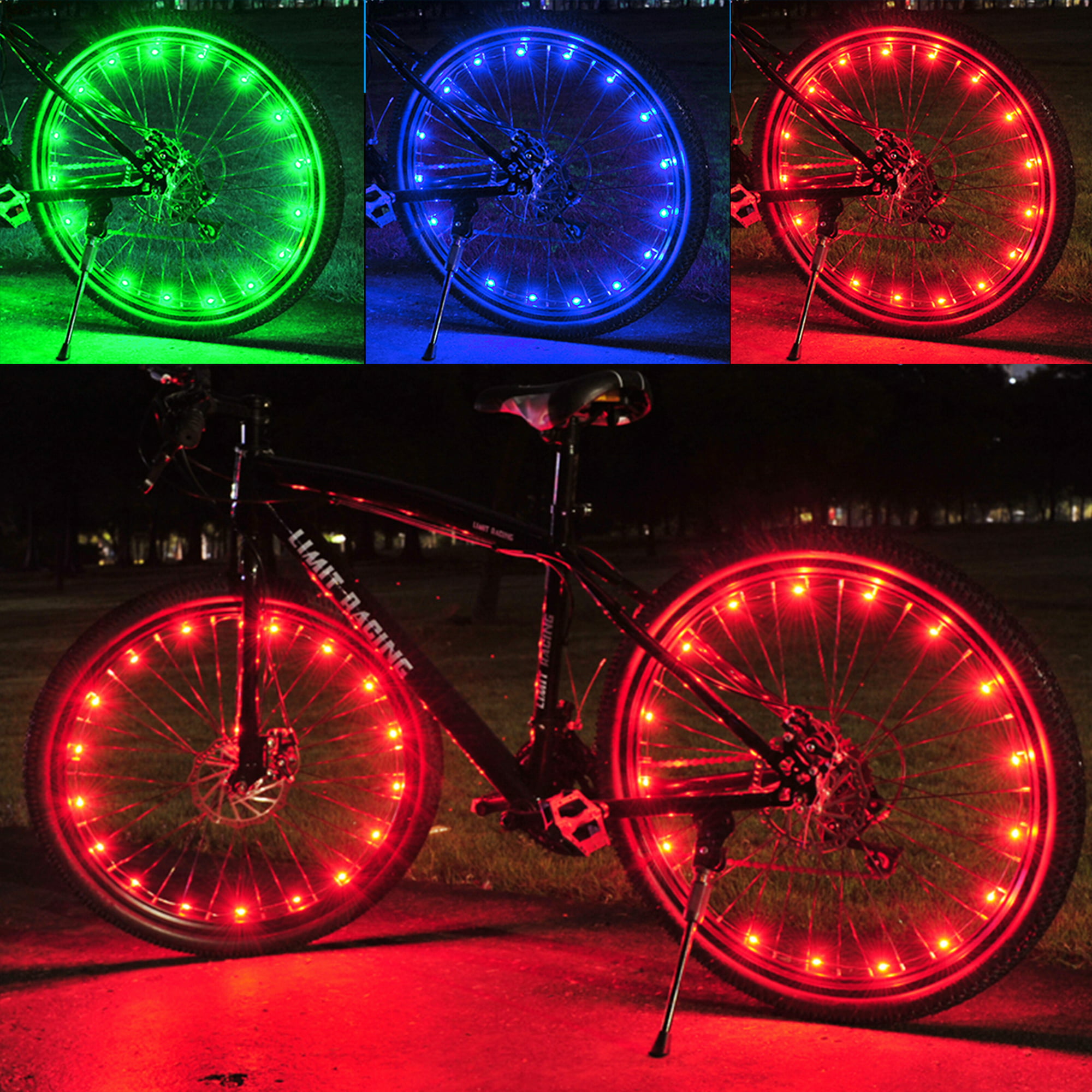 Luz LED recargable para bicicleta en Mar de Ajo