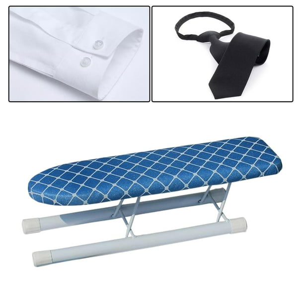 Tabla de planchar de mesa multiusos, accesorios de planchado plegables,  organizador resistente temperaturas, Mini para lavandería, uso Azul BLESIY  Tabla de planchar