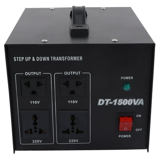 Transformador elevador y reductor de 110-220Vac y 220-110Vac 500W