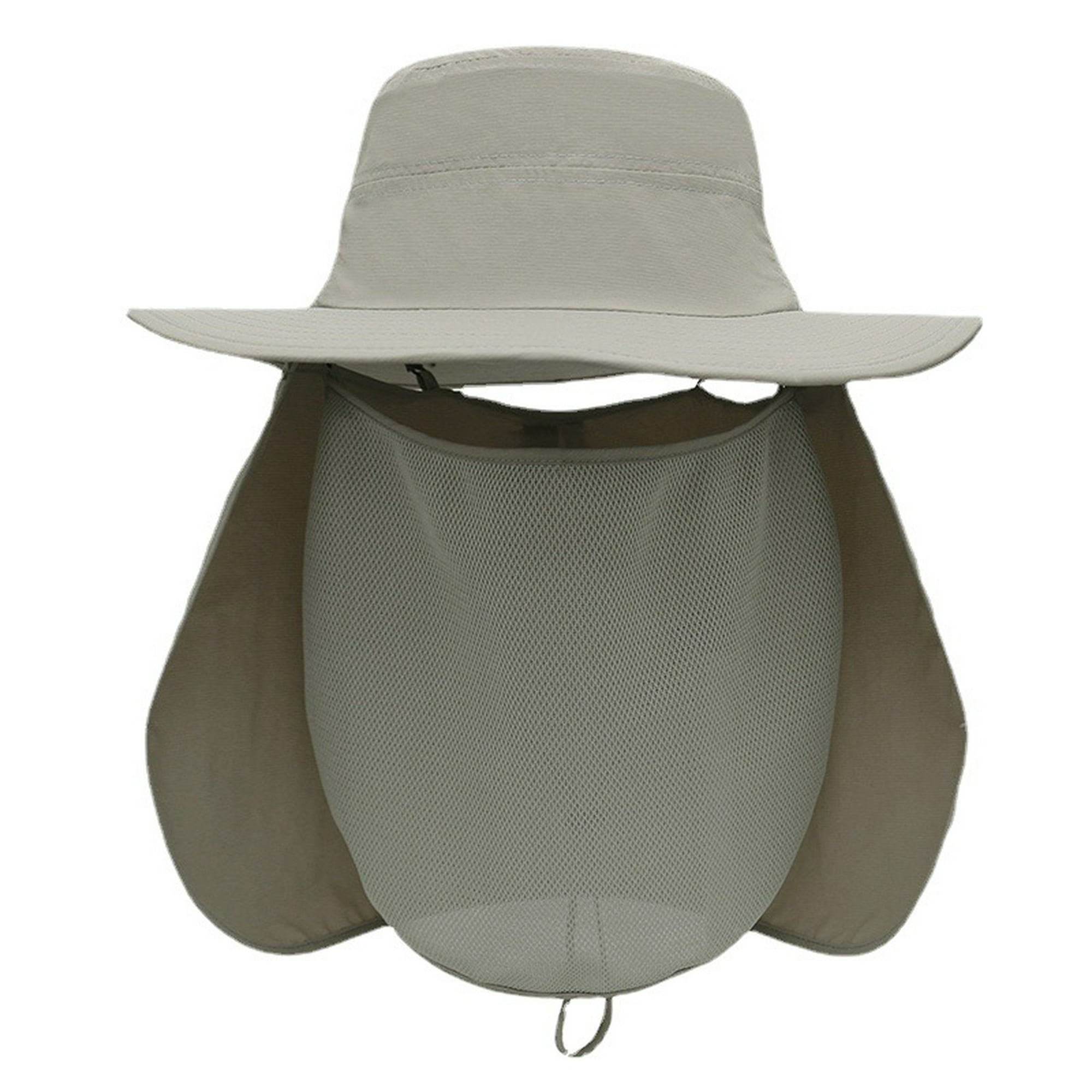 Sombreros de pesca para hombres y mujeres Sombrero de senderismo para  hombres con cubierta de cara ancha TUNC Sencillez