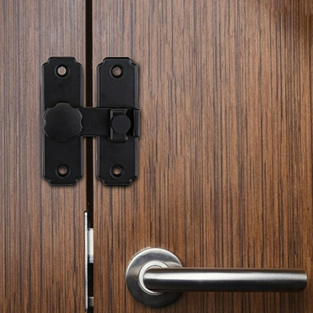 Pestillo de puerta corredera, Cerradura de puerta de puerta corrediza de  aleación de zinc Pestillo de puerta de armario Calidad inigualable