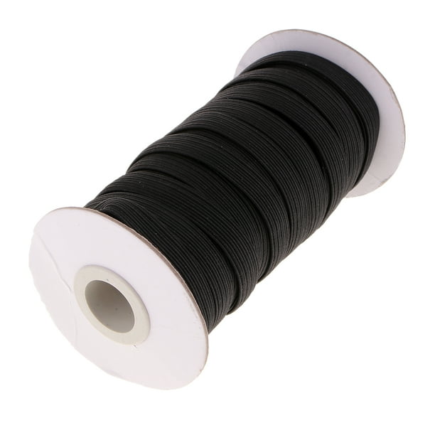  Banda elástica de goma elástica de 0.079 in, de alta calidad,  de 18.0 ft, para coser, cinta elástica para costura, línea elástica para  costura, manualidades, cinta elástica para bricolaje y accesorios