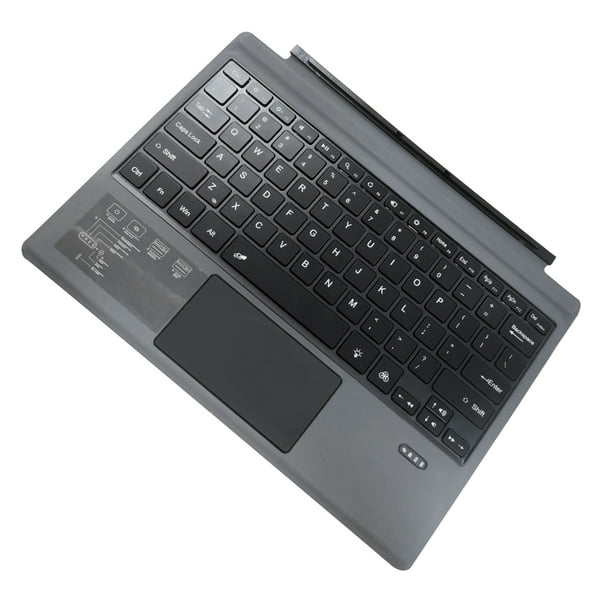 Teclado inalámbrico Bluetooth para Surface Pro 7 7+ Pro6 Pro5 Pro4 Pro3 con  panel táctil batería recargable teclado ultrafino NikouMX