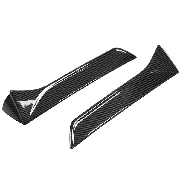 Rear window side spoiler 2PCS Rear Window Side Splitter Wing Exterior Trim  Left Right Replacement for SEAT LEON 5F FR Mk3 MK35 2013-2021 Carbon Fiber  Style ANGGREK Otros