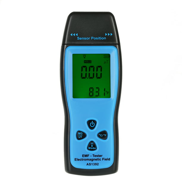 Dosímetro del detector de radiación electromagnética monitora el medidor  emf del probador de radiación