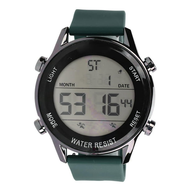 Reloj Digital Reloj Cronógrafo Digital WR50M Impermeable Luminoso Pantalla  Grande Reloj Deportivo Al Aire Libre para Hombres ANGGREK Otros