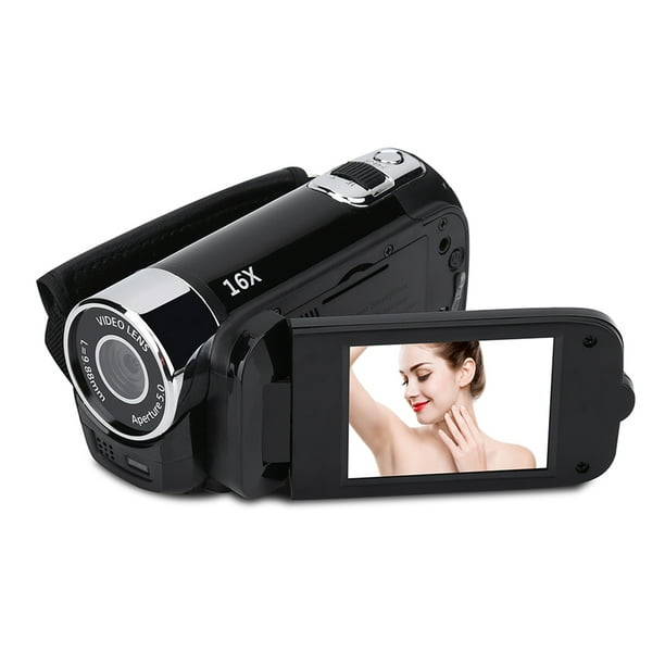 Full HD Rotación 16X Videocámara digital de alta definición Cámara de video DV EOTVIA paquete de 1 | Walmart en