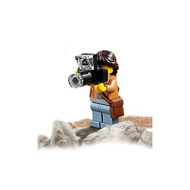 Minifigura LEGO Outdoor: Fotógrafo de la naturaleza (Mujer con cámara de  lente larga) 6020 LEGO LEGO