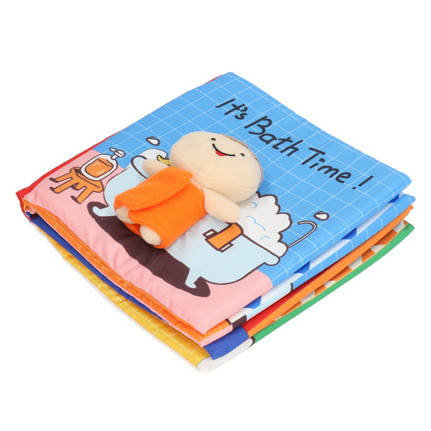 Libro De Tela Para Bebé, Libro De Cuentos De Tela Suave Para Bebés, Libro  Suave Para Bebés, Libro Su ANGGREK Infant Soft Book
