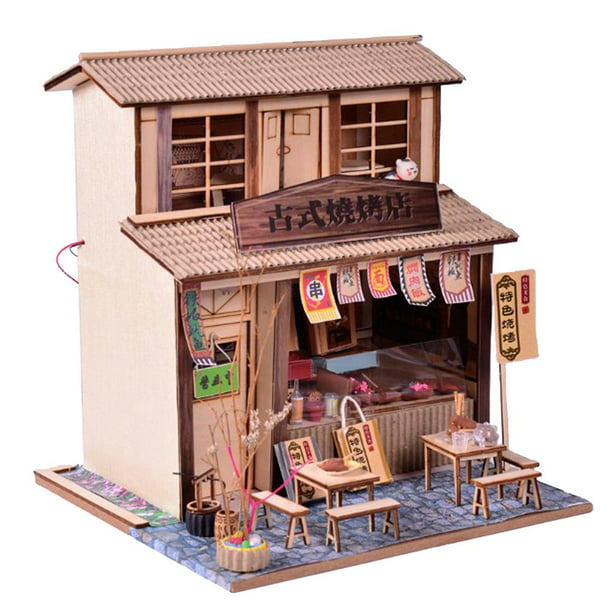 Casitas de Muñecas, Kits de casas en miniatura en madera para montar - En  Miniatura