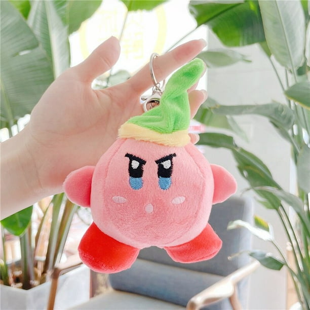 2023 Star Kirby llavero niños llavero Kawaii juguetes de peluche rosa Kirby  llaveros niñas colgante llavero mujeres regalos de cumpleaños Tan Jianjun  unisex