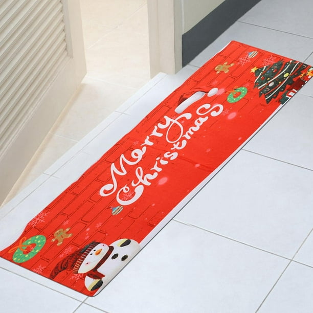 Felpudo, 40x120 cm, tapete navideño para puerta, tapete para puerta, tapete  para cocina, confiable y duradero Jadeshay A