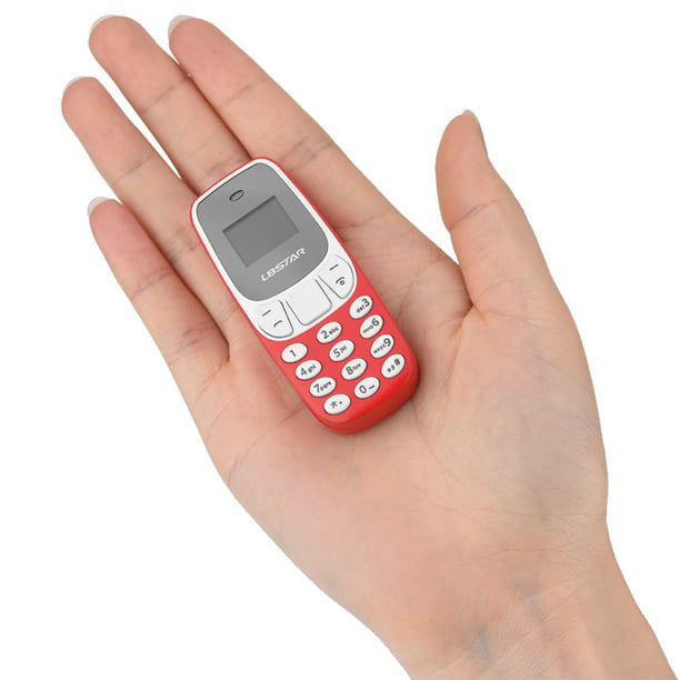 Mini teléfono movil Bolsillo peque?o gsm teléfono Celular con
