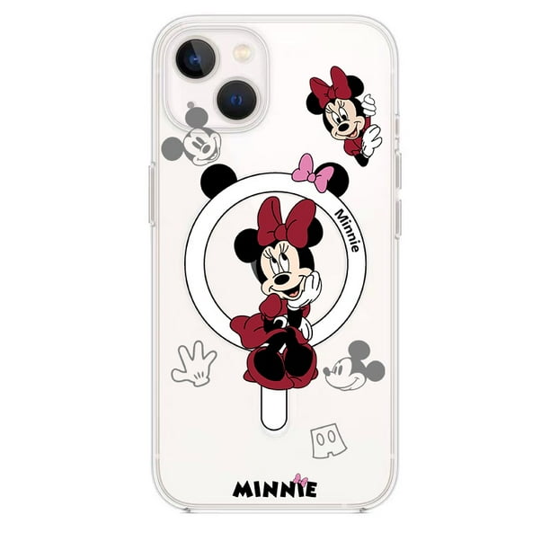 Funda para iPhone 14 Plus Oficial de Disney Mickey y Minnie