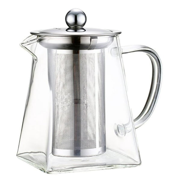 Frieling Tetera de acero inoxidable 18/8 con infusor, calentador de té con  infusor de tetera para té suelto, 14 onzas