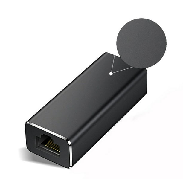 Adaptador de Ethernet Micro USB a RJ45 TV Stick Convertidor de red