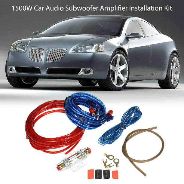 Kit Cableado Instalación Sonido Planta Carros - Alarmas Car Audio