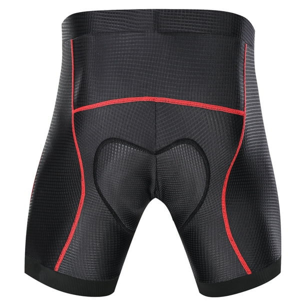 Pantalones cortos acolchados de ciclismo para hombre con puños  antideslizantes para piernas Ciclismo Labymos Pantalones cortos
