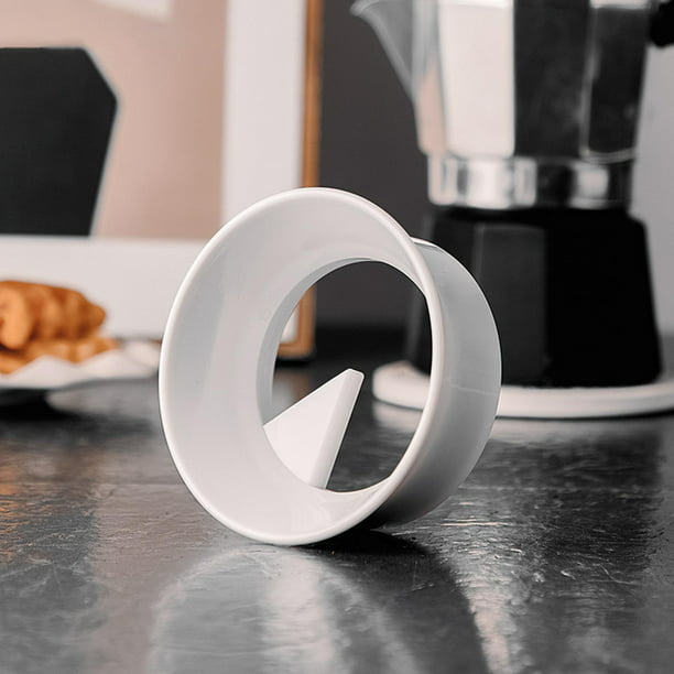 Accesorio de anillo receptor de café molido, reemplaza el embudo de  dosificación de Espresso, anillo de dosificación de café para cafetería,  oficina, por 90ml perfecl anillo dosificador de café