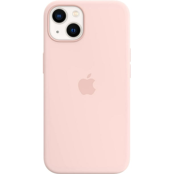 Apple - Funda de silicona con MagSafe (para iPhone 13) - Rosa tiza