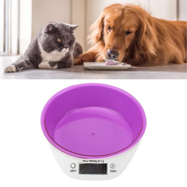 Balanza para alimento de perros y gatos - MASCOTAMODA