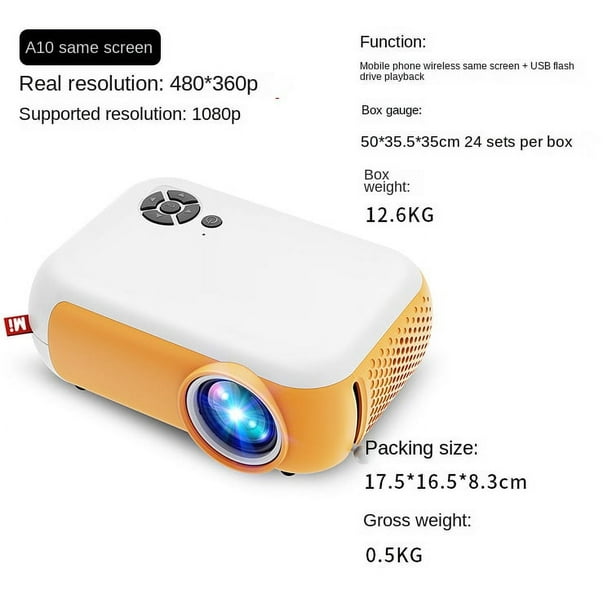 Mini Proyector VIVIBRIGHT F40UP 4k 4800 Lúmenes Wifi Bluetooth — NETPC