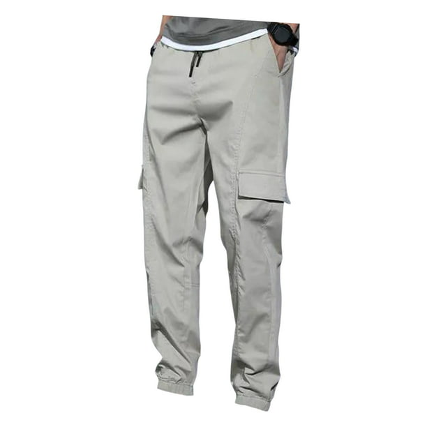 Pantalones Deportivos Ajustados Para Hombre Pantalón De Chándal Largo Moda  Cargo