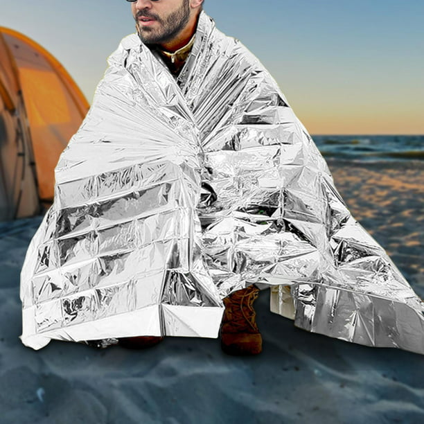 Manta Termica Emergencia Aluminio Camping Supervivencia