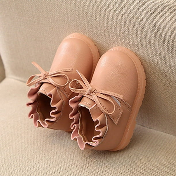 Zapatos de vestir de cuero sintético para niños pequeños