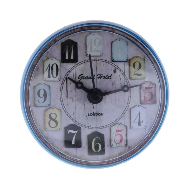 Reloj De Ducha, Reloj De Baño Adjunto, Con Ventosa De Moda Para Baño De  Cocina Que Se Fija A La Pared Del Baño, Azulejo O Espejo Para Baño O Cocina  Ccdes Otros