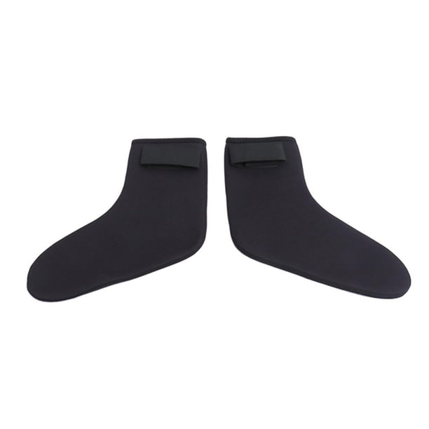 Calcetines de buceo de neopreno de 3 mm, calcetines de neopreno cálidos,  calcetines de agua antideslizantes para Negro Cola calcetines de buceo