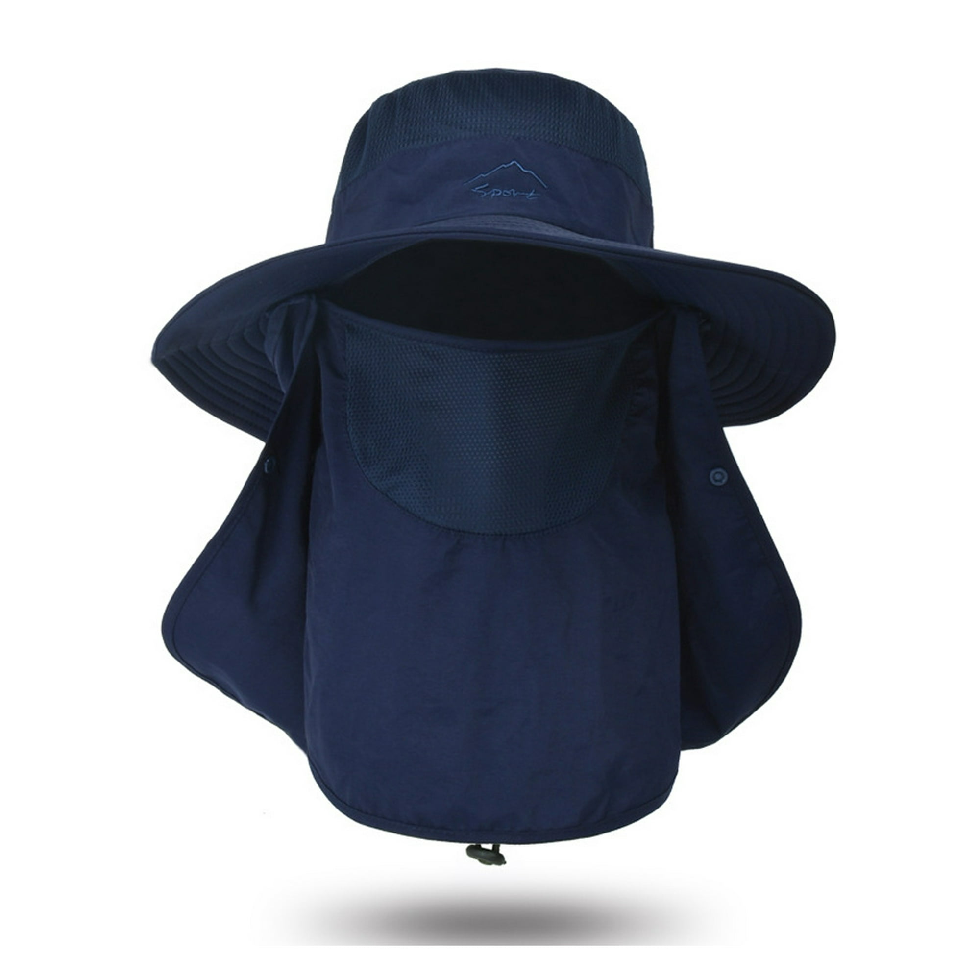 Sombrero de pescador para hombre, visera para el sol, verano, exterior,  secado rápido, sombrero para el sol, pesca, visera transpirable, máscara  para el sol, sombrero para mujer Adepaton BST3008553-5