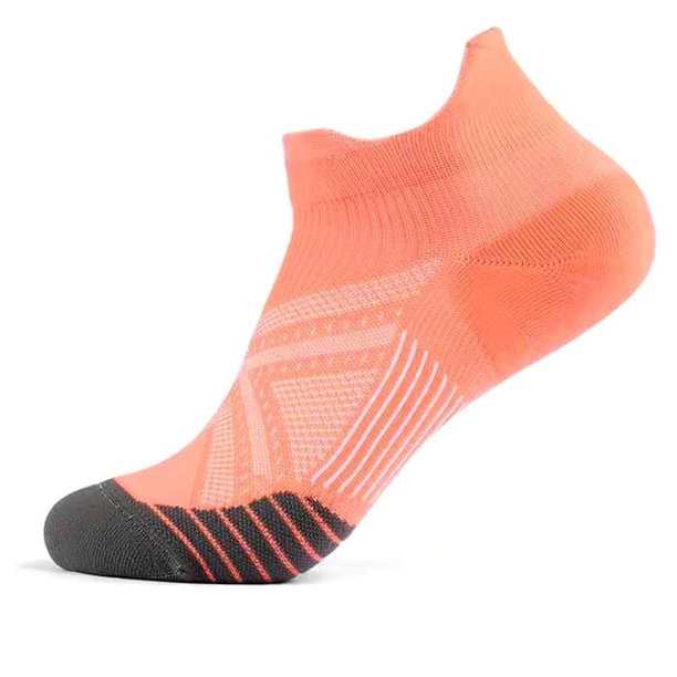 Paquete de 4 calcetines tobilleros para correr para hombre, calcetines  deportivos acolchados de corte bajo, calcetines ligeros, un par de cada  color