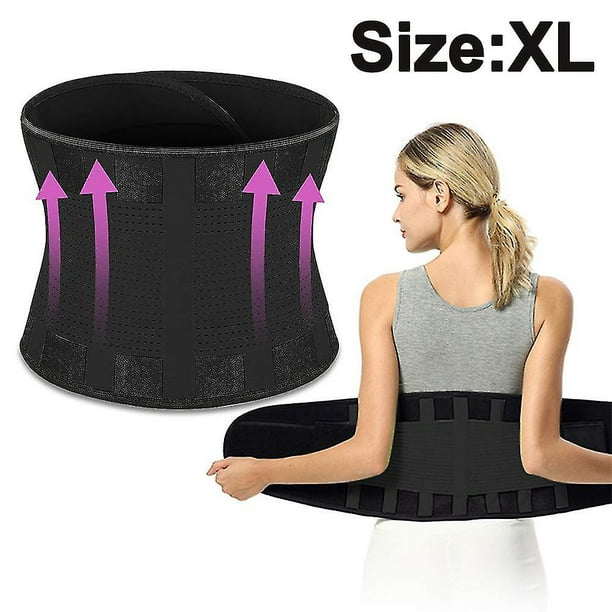 Soporte para espalda para hombres y mujeres, cinturón de soporte lumbar  antideslizante ajustable YONGSHENG