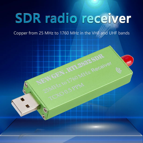 Receptor RTL-SDR 0.1MHz-1.7GHz Receptor de radio de Ecuador