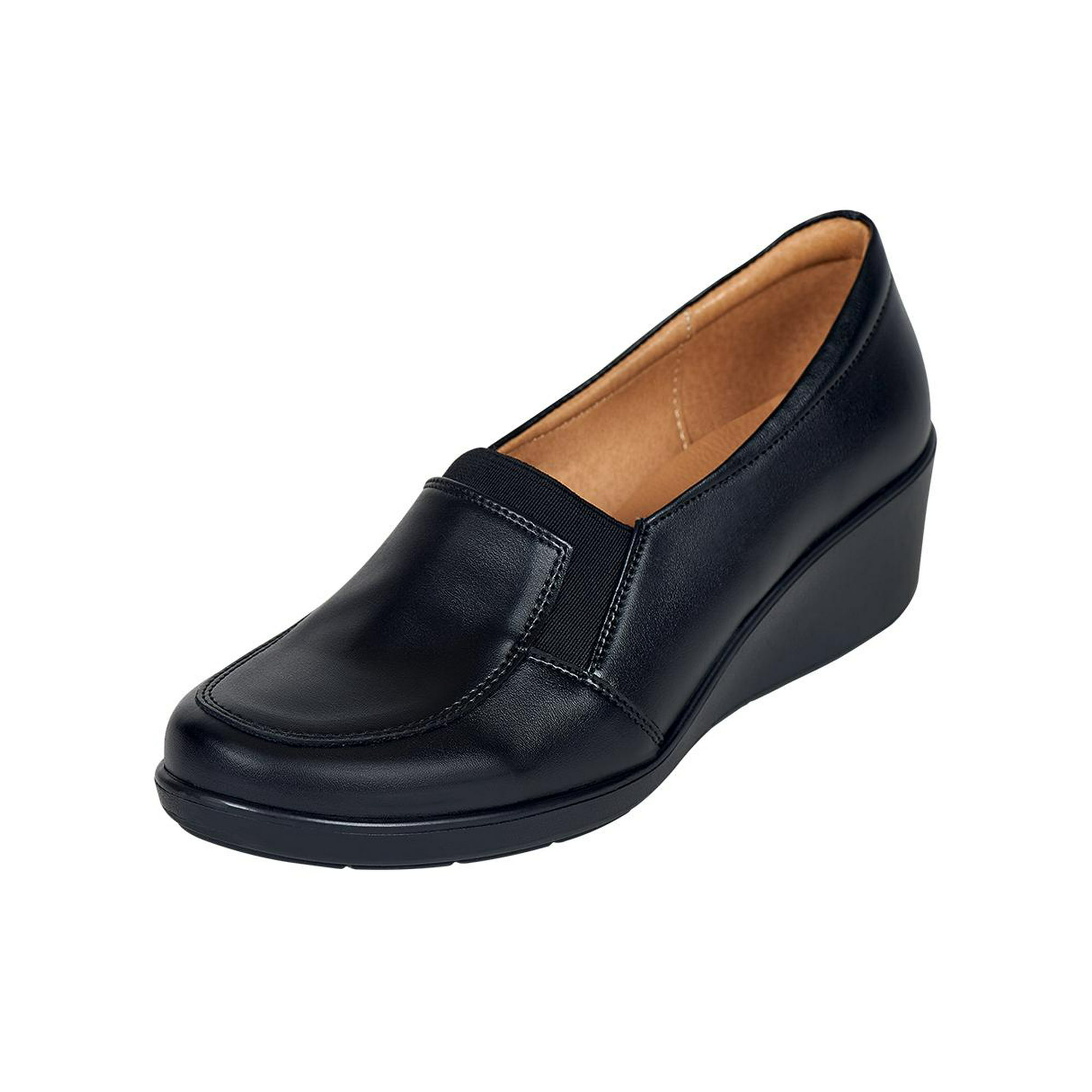 Zapato con Plataforma Mujer Formal Tipo Piel Negro negro 26 Incógnita  032D61