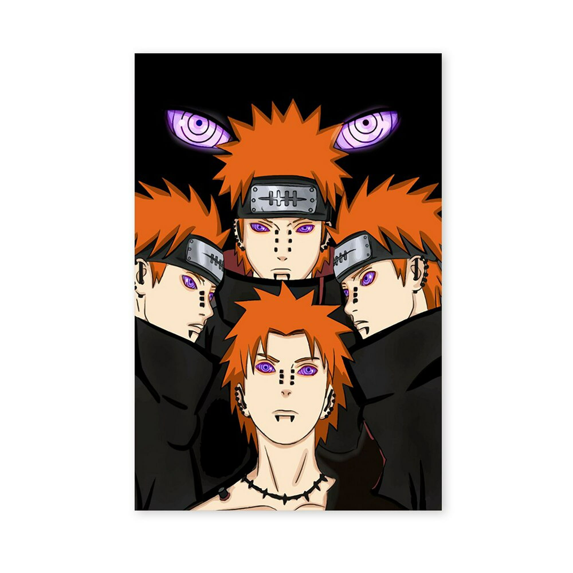 4 Display de Mesa Naruto Sakura Sasuke Kakashi