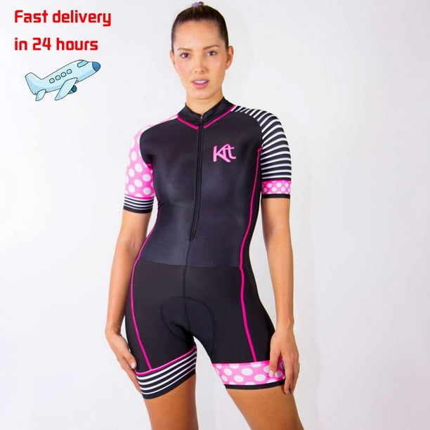 Conjunto de maillot de Ciclismo para mujer, traje femenino de