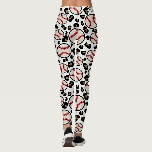 Gibobby Leggings cálidos para mujeres Leggings con estampado de